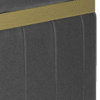 trusty embossed leather jet black