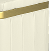 trusty embossed leather bone china
