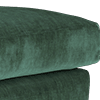 luxe chenille bottle green all over