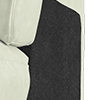 lifestyle flecked fabric ivory