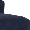 lifestyle mottled fabric navy blue