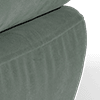 lifestyle flecked fabric mineral green