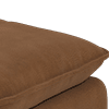 lifestyle mottled fabric rust