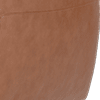 relaxed soft leather amber