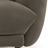 LIFESTYLE MOTTLED FABRIC DARK CHOCOLATE
