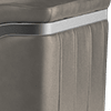 trusty embossed leather grey