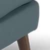trusty matt leather steel blue