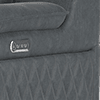 lifestyle flecked fabric charcoal