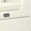 trusty sheen leather white
