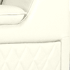 trusty sheen leather white