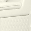 trusty sheen leather white