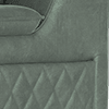 lifestyle flecked fabric mineral green
