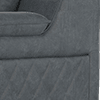 lifestyle flecked fabric charcoal