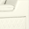 trusty sheen leather white