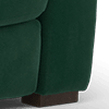 lifestyle mottled fabric dark green