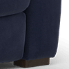 lifestyle mottled fabric navy blue