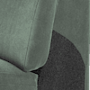 lifestyle flecked fabric mineral green