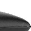 trusty embossed leather jet black