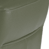 trusty embossed leather dark olive