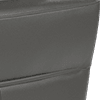 trusty embossed leather charcoal