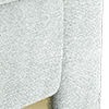 soft boucle silver all over