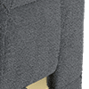 soft boucle anthracite all over