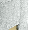 soft boucle silver all over