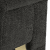 teddy chenille black mix