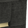 teddy chenille black all over