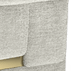 teddy chenille silver mix
