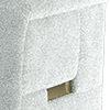 soft boucle silver all over