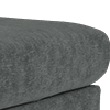 linen look chenille charcoal all over
