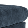 luxury chenille navy all over