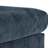 luxury chenille navy all over