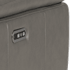 trusty embossed leather grey