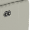 trusty embossed leather light grey