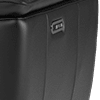 trusty embossed leather jet black