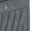 lifestyle nubuck feel fabric charcoal
