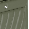 TRUSTY EMBOSSED LEATHER DARK OLIVE