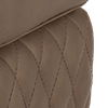 trusty embossed leather chestnut