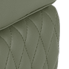 trusty embossed leather dark olive