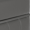 TRUSTY EMBOSSED LEATHER CHARCOAL