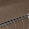 trusty embossed leather chestnut