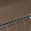 trusty embossed leather chestnut