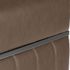trusty embossed leather chestnut