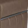 trusty embossed leather chestnut