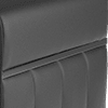 trusty embossed leather jet black