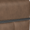trusty embossed leather chestnut