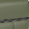 trusty embossed leather dark olive