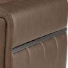 trusty embossed leather chestnut